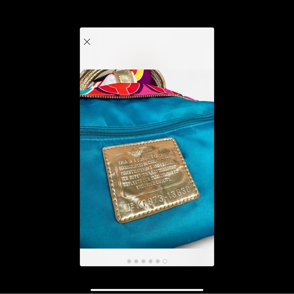 Coach Poppy Glam Bag - Picture 6 of 6